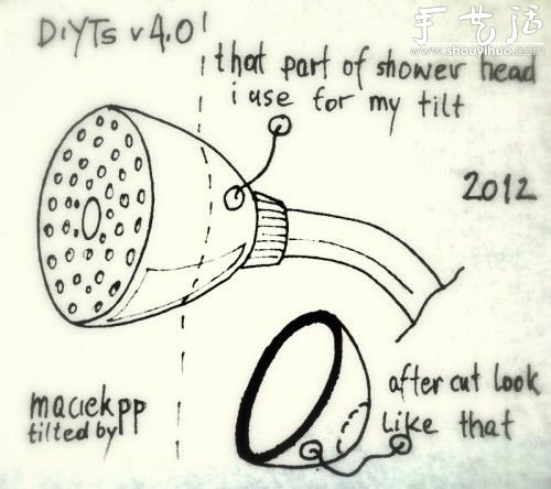 用莲蓬头自制DIY相机移轴镜头(图2) 用莲蓬头自制DIY相机移轴镜头(图2)
