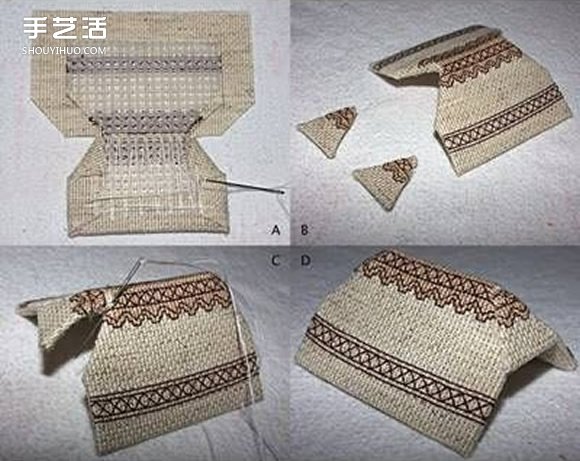 钩针房屋模型手工制作 房子手工艺品钩针DIY(图4) 钩针房屋模型手工制作 房子手工艺品钩针DIY(图4)