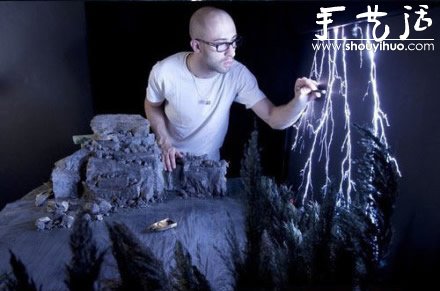 手工制作的超逼真自然景观(图2)