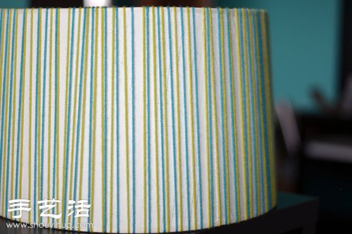 毛线旧物改造 DIY暖暖田园风台灯(图5) 毛线旧物改造 DIY暖暖田园风台灯(图5)