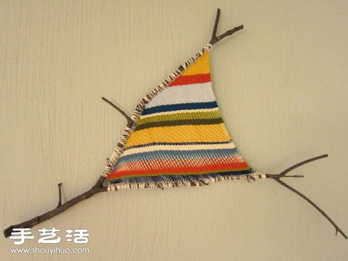 毛线编织制作自然田园风家居装饰品图解教程 - 诺云双维造物网
