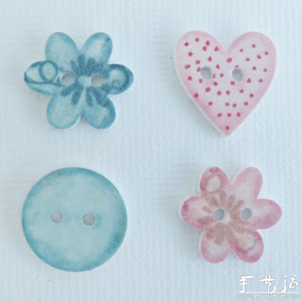 热缩片手工DIY可爱小纽扣(图4) 热缩片手工DIY可爱小纽扣(图4)