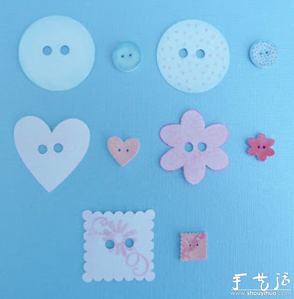 热缩片手工DIY可爱小纽扣(图3) 热缩片手工DIY可爱小纽扣(图3)