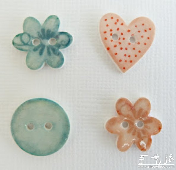 热缩片手工DIY可爱小纽扣(图5) 热缩片手工DIY可爱小纽扣(图5)