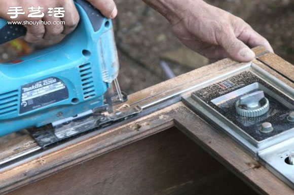 旧电视手工DIY改造怀旧鱼缸水族箱图解教程(图12) 旧电视手工DIY改造怀旧鱼缸水族箱图解教程(图12)