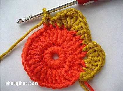 千层花的制作方法步骤 钩针千层花DIY图解教程(图7) 千层花的制作方法步骤 钩针千层花DIY图解教程(图7)