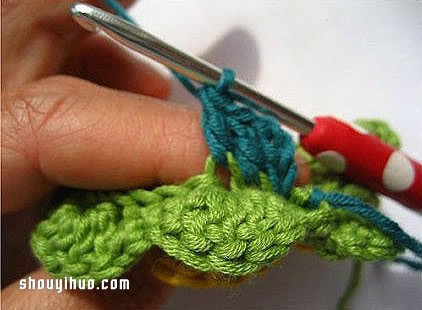 千层花的制作方法步骤 钩针千层花DIY图解教程(图11) 千层花的制作方法步骤 钩针千层花DIY图解教程(图11)