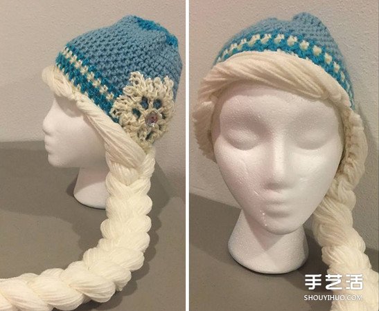 爱心手工毛线假发 让癌症小女孩变身最萌小公主(图4) 爱心手工毛线假发 让癌症小女孩变身最萌小公主(图4)