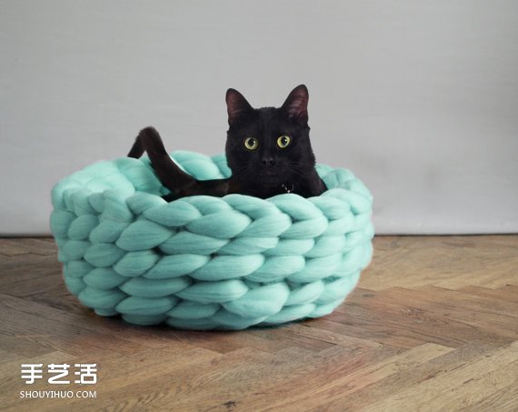 超厚羊毛线织出的针织品 格外的具有温暖感(图11) 超厚羊毛线织出的针织品 格外的具有温暖感(图11)