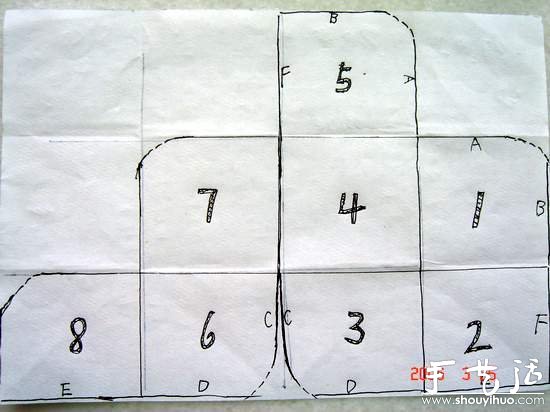 给小宝宝编织保暖袜子的手工教程(图3)
