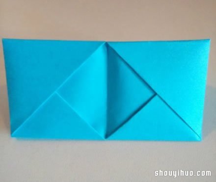 六孔笔筒的折法 折纸制作多彩笔筒图解教程(图9) 六孔笔筒的折法 折纸制作多彩笔筒图解教程(图9)