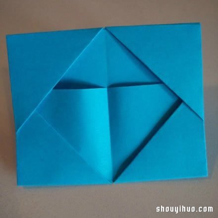 六孔笔筒的折法 折纸制作多彩笔筒图解教程(图8) 六孔笔筒的折法 折纸制作多彩笔筒图解教程(图8)