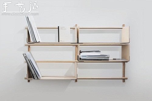 便于收纳、搬移的壁挂式搁架(图2) 便于收纳、搬移的壁挂式搁架(图2)