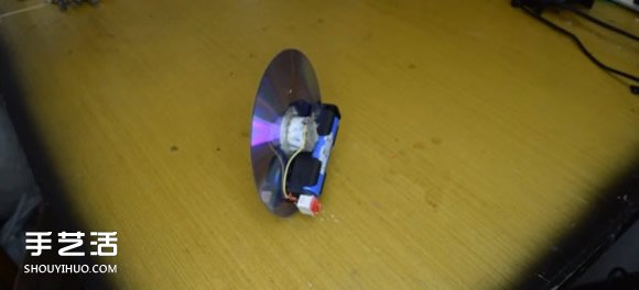 小发明：用硬盘碟片和光盘制作反重力小玩具 - 诺云双维造物网