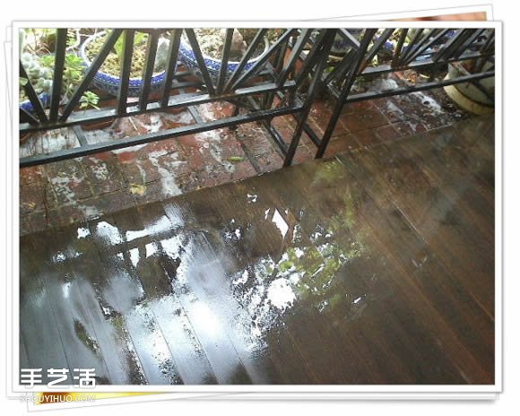 铁架子废物利用 DIY手工制作搁置花盆的架子(图9) 铁架子废物利用 DIY手工制作搁置花盆的架子(图9)