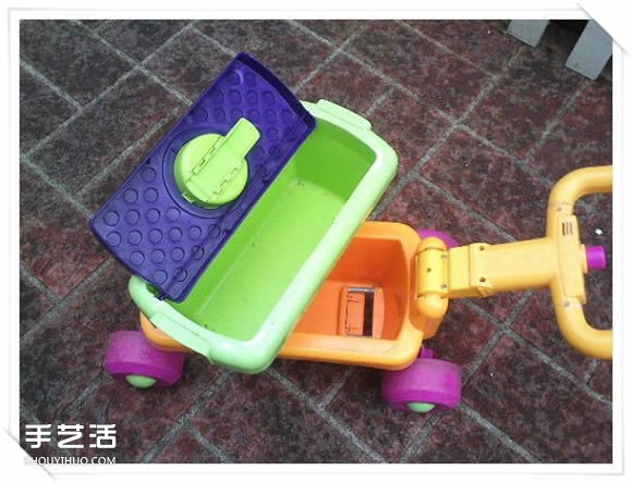 铁架DIY花盆架子图解 旧玩具废物利用做花盆架(图7) 铁架DIY花盆架子图解 旧玩具废物利用做花盆架(图7)