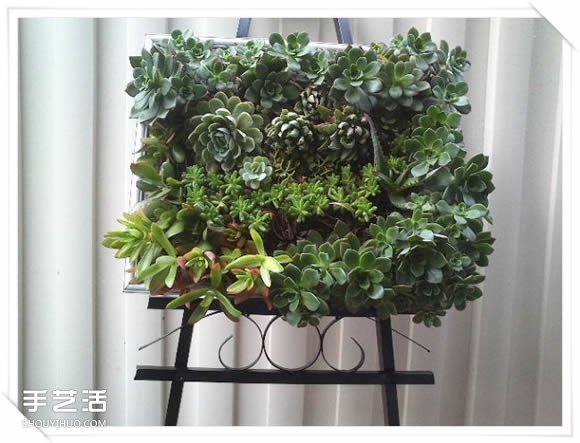 铁架DIY花盆架子图解 旧玩具废物利用做花盆架(图5) 铁架DIY花盆架子图解 旧玩具废物利用做花盆架(图5)
