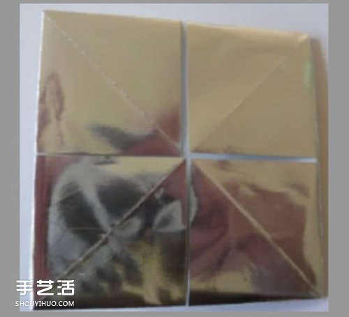 折纸蜡烛的方法图解 手工纸蜡烛的折法教程(图14) 折纸蜡烛的方法图解 手工纸蜡烛的折法教程(图14)