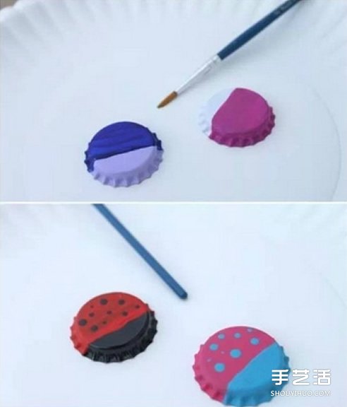 简单磁性冰箱贴制作 儿童甲虫冰箱贴DIY教程(图1) 简单磁性冰箱贴制作 儿童甲虫冰箱贴DIY教程(图1)