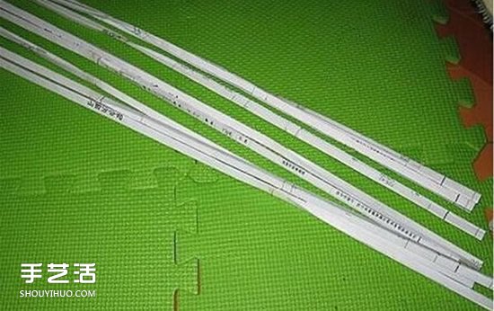 简易垃圾桶的编织方法 废纸篓用废纸做图解(图5)