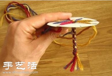 用纸板编织手链的方法 - 诺云双维造物网