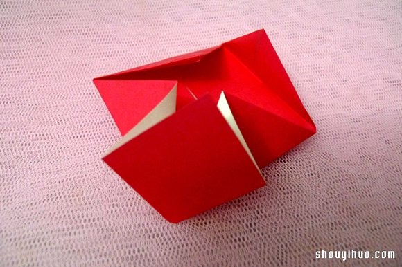 纸绣球的做法 折纸绣球花手工制作图解教程(图7) 纸绣球的做法 折纸绣球花手工制作图解教程(图7)