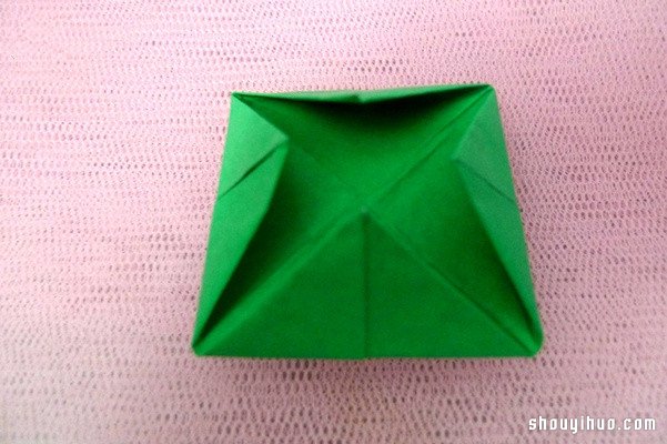 纸陀螺的制作方法 纸陀螺的折法图解教程(图15) 纸陀螺的制作方法 纸陀螺的折法图解教程(图15)