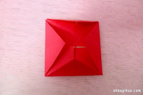纸陀螺的制作方法 纸陀螺的折法图解教程(图14) 纸陀螺的制作方法 纸陀螺的折法图解教程(图14)