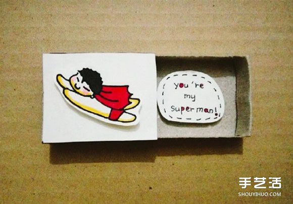 火柴盒贴画图片 简单小手工让火柴盒变废为宝(图7)