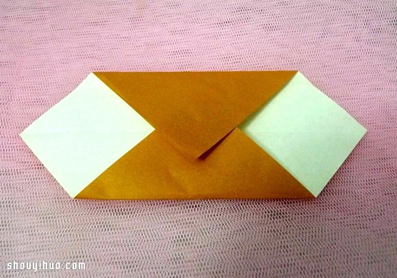 戒指的折法步骤图解 手工折纸手表图解教程(图3) 戒指的折法步骤图解 手工折纸手表图解教程(图3)