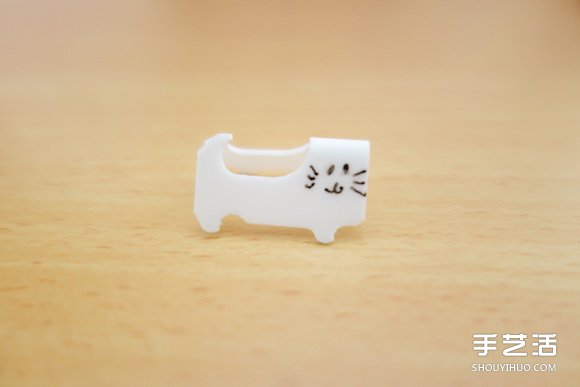 面包塑胶袋口夹废物利用 DIY制作可爱猫咪(图5) 面包塑胶袋口夹废物利用 DIY制作可爱猫咪(图5)