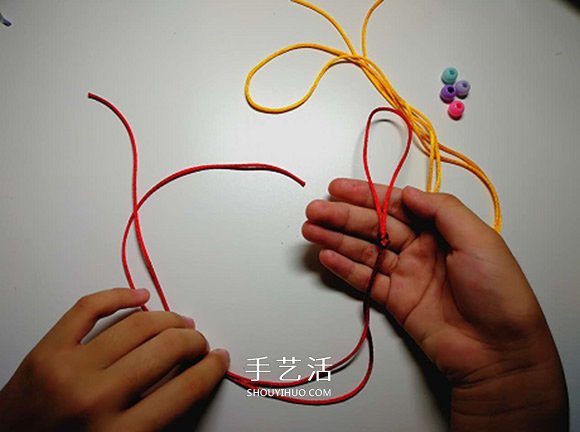 手工平结编法图解教程 怎么编平结的方法步骤(图2) 手工平结编法图解教程 怎么编平结的方法步骤(图2)