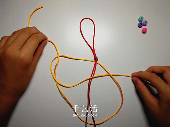 手工平结编法图解教程 怎么编平结的方法步骤(图5) 手工平结编法图解教程 怎么编平结的方法步骤(图5)