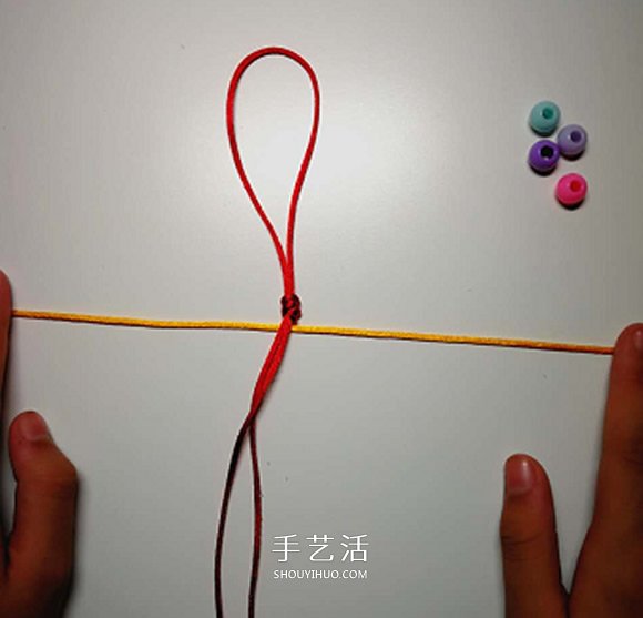 手工平结编法图解教程 怎么编平结的方法步骤(图3) 手工平结编法图解教程 怎么编平结的方法步骤(图3)