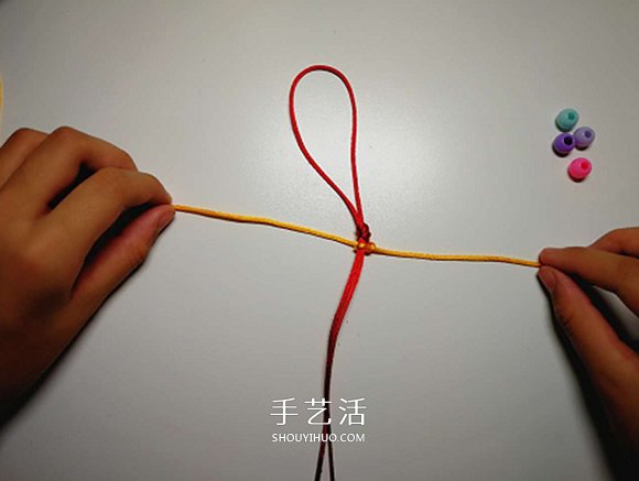手工平结编法图解教程 怎么编平结的方法步骤(图6) 手工平结编法图解教程 怎么编平结的方法步骤(图6)