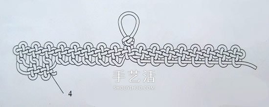 如意扇的编法图解步骤 手工中国结如意扇做法(图4) 如意扇的编法图解步骤 手工中国结如意扇做法(图4)