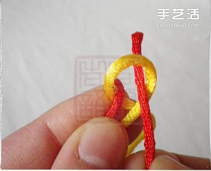 金刚结手链编法图解 金刚结编手链的步骤简单(图2) 金刚结手链编法图解 金刚结编手链的步骤简单(图2)