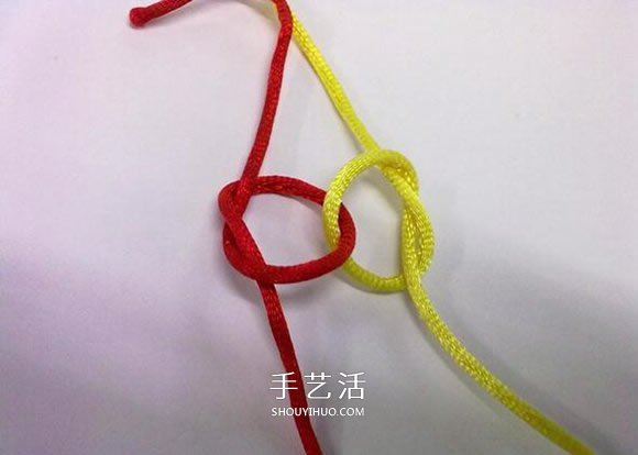 心形同心结怎么编图解 情人节爱心的编织方法(图14) 心形同心结怎么编图解 情人节爱心的编织方法(图14)