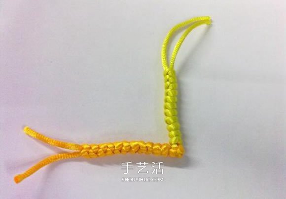心形同心结怎么编图解 情人节爱心的编织方法(图18) 心形同心结怎么编图解 情人节爱心的编织方法(图18)