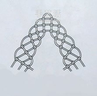 斜卷结编织寿桃的方法 中国结桃子怎么编图解(图4) 斜卷结编织寿桃的方法 中国结桃子怎么编图解(图4)