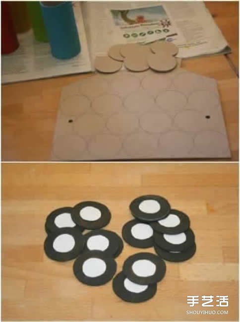 纸巾筒手工制作儿童玩具车的简单方法教程(图2) 纸巾筒手工制作儿童玩具车的简单方法教程(图2)