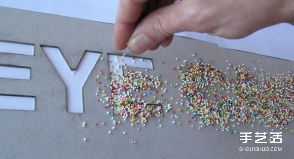 装饰立体文字制作方法 立体英文字母墙饰DIY(图3) 装饰立体文字制作方法 立体英文字母墙饰DIY(图3)