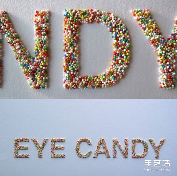 装饰立体文字制作方法 立体英文字母墙饰DIY - 诺云双维造物网