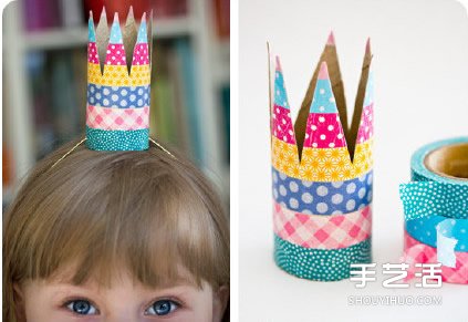 儿童皇冠手工小制作 幼儿皇冠头饰DIY教程(图3) 儿童皇冠手工小制作 幼儿皇冠头饰DIY教程(图3)