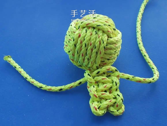 绳子编织球体的方法 怎么用绳编圆球小挂件(图12) 绳子编织球体的方法 怎么用绳编圆球小挂件(图12)