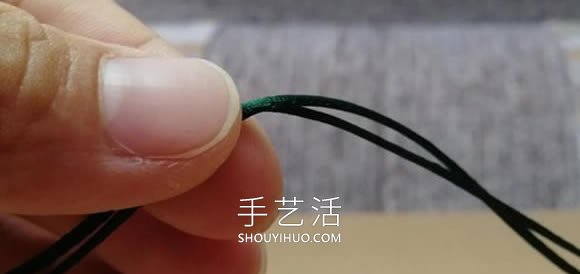 桃花结手链编法图解教程从头到尾(图2) 桃花结手链编法图解教程从头到尾(图2)