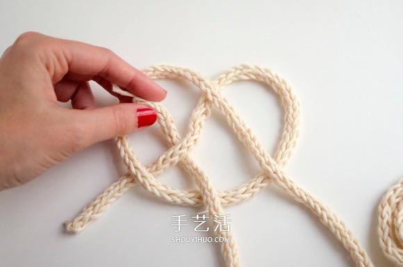 毛线绳子编织杯垫图解 就像是美丽的云朵!(图4) 毛线绳子编织杯垫图解 就像是美丽的云朵!(图4)