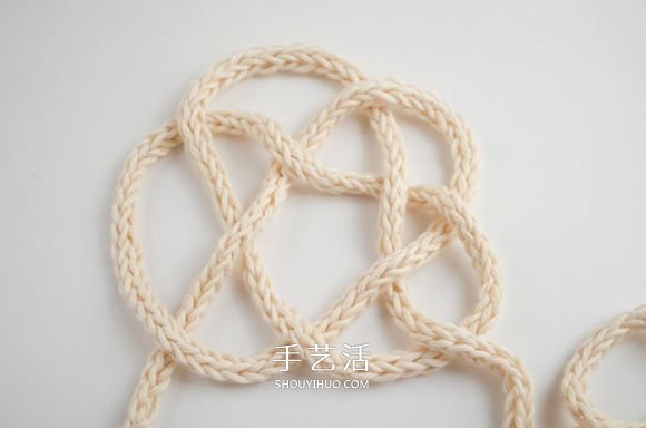 毛线绳子编织杯垫图解 就像是美丽的云朵!(图7) 毛线绳子编织杯垫图解 就像是美丽的云朵!(图7)