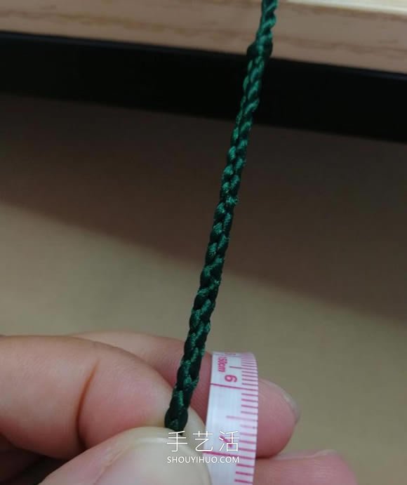 桃花结手链编法图解教程从头到尾(图15) 桃花结手链编法图解教程从头到尾(图15)