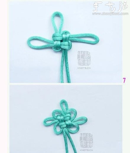吉祥结的编法,编织吉祥结教程(图3) 吉祥结的编法,编织吉祥结教程(图3)